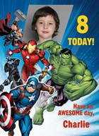 Avengers fotokaart have an awesome day